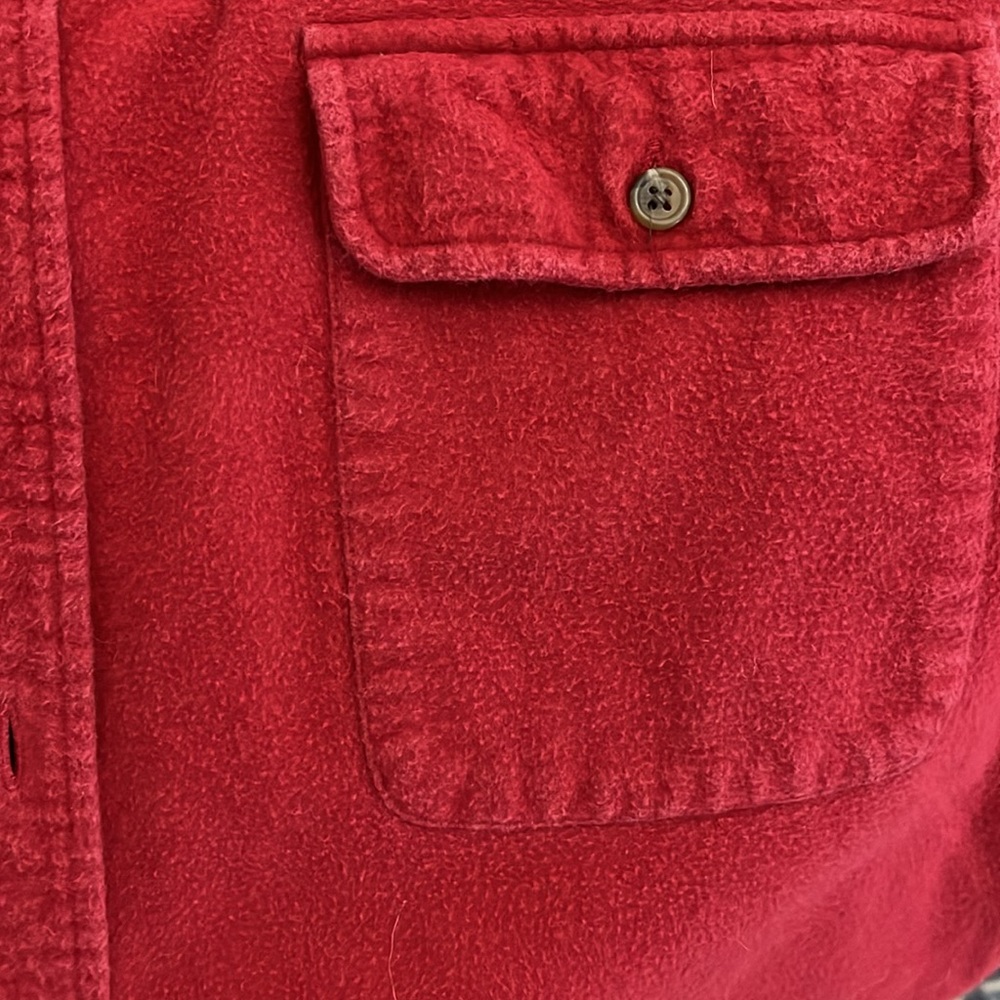 Land’s End long sleeve flannel shirt - Picture 5 of 5